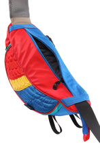 画像をギャラリービューアに読み込む, パロットスリングバッグ RED/BLU
