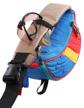 画像をギャラリービューアに読み込む, パロットスリングバッグ RED/BLU