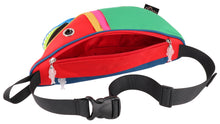 画像をギャラリービューアに読み込む, シャークウエストポーチ マルチ RED/BLU