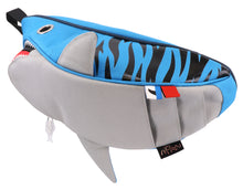 画像をギャラリービューアに読み込む, シャークウエストポーチ フィン コンビ BLU