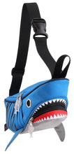 画像をギャラリービューアに読み込む, シャークウエストポーチ フィン コンビ BLU