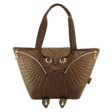 画像をギャラリービューアに読み込む, ミミズク フライング トートバッグ