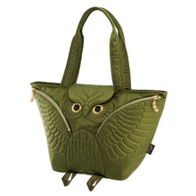 画像をギャラリービューアに読み込む, ミミズク フライング トートバッグ