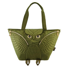 画像をギャラリービューアに読み込む, ミミズク フライング トートバッグ