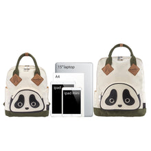 画像をギャラリービューアに読み込む, パンダ スクールバッグ M