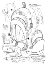 画像をギャラリービューアに読み込む, シャークウエストポーチ コーデュラ