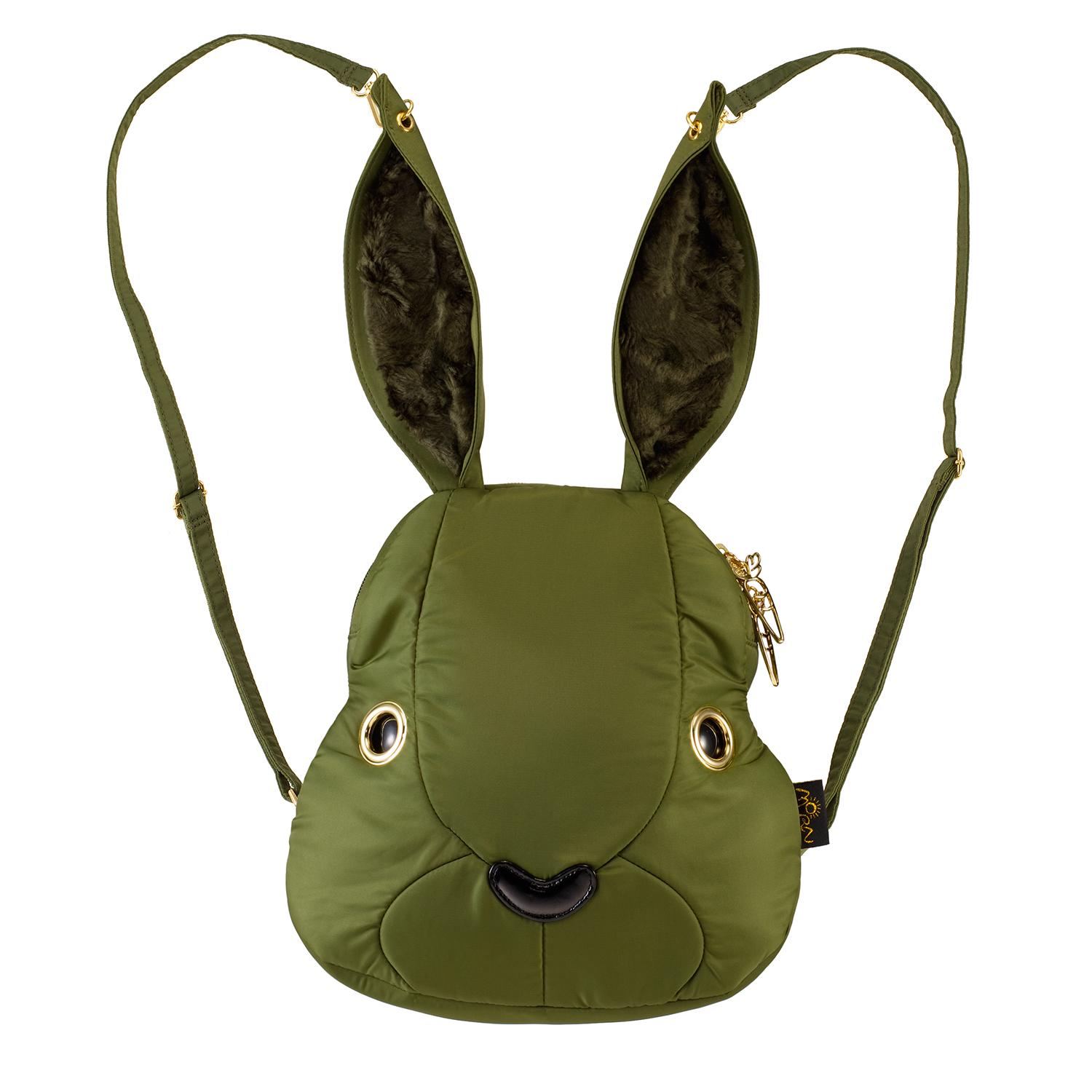 MORN CREATIONS レディース ラビット バックパック Amazon.co.jp: MORN CREATIONS ラビットバックパック ブラック