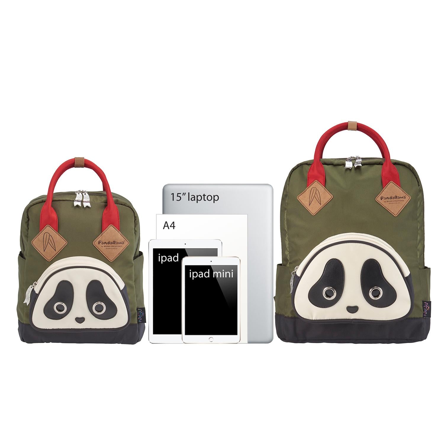 パンダ スクールバッグ M – MORN CREATIONS JAPAN パンダ スクールバッグ M – MORN CREATIONS JAPAN